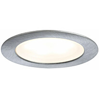 Upotettava LED-kalustevalaisin Paulmann Micro Line Mini, 5kpl, Ø35mm, 0.4W, 20lm, 2700K, harjattu rauta