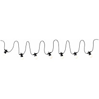 LED-valoketju Paulmann Plug &amp; Shine Fairy lights, IP44, 3000K, valkoinen