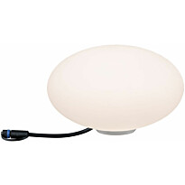 LED-ulkovalaisin Paulmann Plug &amp; Shine Stone, IP67, 3000K, valkoinen