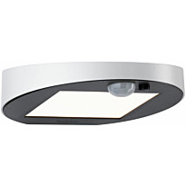 LED-ulkoseinävalaisin aurinkokennolla Paulmann Ryse, IP44, 3000K, liiketunnistin, eri värejä