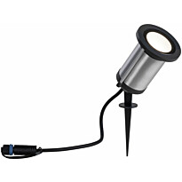 LED-puutarhaspotti Paulmann Plug &amp; Shine Classic, IP65, 3000K, antrasiitti