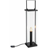 LED-lyhty Paulmann Plug &amp; Shine Classic, 69.5cm, IP44, 1900K, antrasiitti