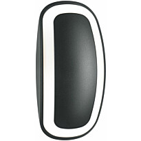 LED-ulkoseinävalaisin Paulmann Signea, IP44, 240x62mm, 3000K, antrasiitti
