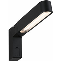 LED-ulkoseinävalaisin liiketunnistimella Paulmann Ito Vertical, IP44, 3000K, antrasiitti