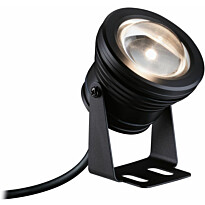 LED-allasvalaisin Paulmann Plug &amp; Shine, IP68, 3000K, 5W, musta