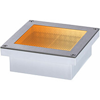 LED-terassivalaisin Paulmann Brick, Smart Home Zigbee 3.0, IP67, 10x10cm, säädettävä värilämpötila, rst