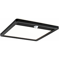 LED-paneeli ulkokäyttöön Paulmann Lamina, IP44, 25x25cm, 3000K, liiketunnistin, korroosionkestävä, eri värejä