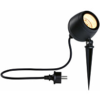 LED-puutarhaspotti Paulmann Kikolo, Smart Home Zigbee 3.0, IP65, 90mm, säädettävä värilämpötila, antrasiitti