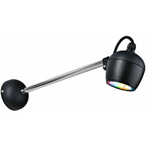 LED-ulkoseinävalaisin Paulmann Kikolo, Smart Home Zigbee 3.0, IP65, 90mm, RGBW+, antrasiitti