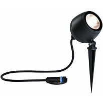 LED-puutarhaspotti Paulmann Plug &amp; Shine Kikolo, 60°, IP65, 3000K, korroosionkestävä, antrasiitti