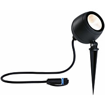 LED-puutarhaspotti Paulmann Plug &amp; Shine Kikolo, 20°, IP65, 3000K, korroosionkestävä, antrasiitti
