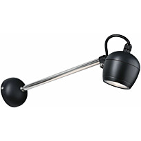 Ulkoseinävalaisin Paulmann Kikolo, IP65, 90mm, 3000K, antrasiitti