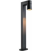 LED-pollarivalaisin Paulmann Kimu, IP44, 82.2cm, 2200K, antrasiitti