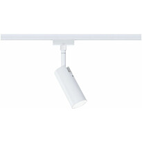 LED-kiskospotti Paulmann URail Tubo 4W 3-Step-Dim himmennettävä valkoinen, eri värilämpötiloja