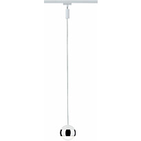 LED-riippuvalaisin kiskoon Paulmann Urail Capsule II, 2700K, himmennettävä, valkoinen