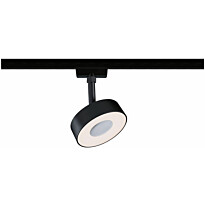LED-spottivalaisin kiskoon Paulmann URail Circle, 3000K, himmennettävä, eri värejä