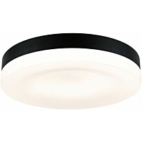 LED-kattovalaisin Paulmann Amalie, 2700K, himmennettävä, mattamusta