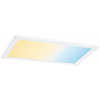 LED-kalustevalaisin Paulmann Clever Connect Flad, 6W, säädettävä värilämpötila, mattavalkoinen
