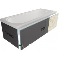 Kylpyammeen päätypaneeli säätöjalalla Tycroc BCS30, 770x600x30mm