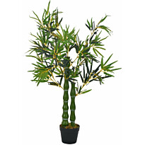 Tekokasvi bambu ruukulla vihreä 110 cm