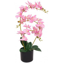 Tekokukka ruukulla orkidea 65 cm vaaleanpunainen