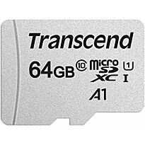 Transcend MicroSD kortti 64 GB MicroSD / SD adapteri
