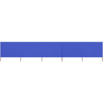 Tuulensuojakangas 5 paneelilla 600x120 cm taivaansininen