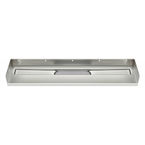 Lattiakaivokaluste Unidrain 1001, 3 seinäkiinnikettä, 1200mm, Verkkokaupan poistotuote