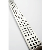 Linjalattiakaivon ritilä Unidrain Classicline Square 1604, 800mm