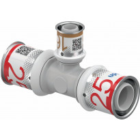 Puristus-T-haara Uponor S-Press Plus, PPSU, 25-16-25mm