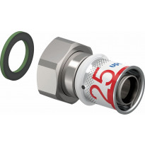 Puristusliitin Uponor S-Press Plus 25-G1&quot;SN pyörivällä mutterilla