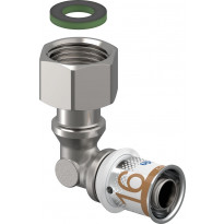 Puristuskulma Uponor S-Press Plus 16-G3/8&quot;SN pyörivällä mutterilla