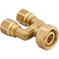 Haaraliitin Uponor Minitec, Y-haara, 2x9,9-3/4&quot; euro