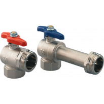 Sulkuventtiilipari Uponor Vario, 3/4&quot;, G1, kulma