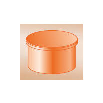 Maaviemärin tulppa PVC 200 mm