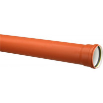 Viemäriputki Uponor Ultra Classic SN8 PP, 2m, 160mm, muhvilla