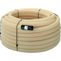 Salaojaputki Uponor, 50/44, 200m, PVC, valkoinen