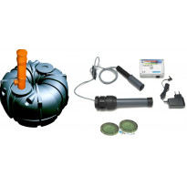 Lokasäiliöpaketti Uponor sis. umpisäiliö 5300l + täyttymishälytin + 3kpl ankkurointipaketti