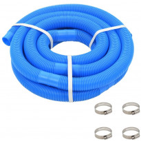 Uima-altaan letku kiinnikkeillä 38mm 6 m sininen