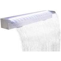 Uima-altaan suihkulähde led:llä ruostumaton teräs 90cm