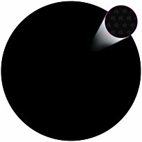 Uima-altaan suoja musta 300 cm pe
