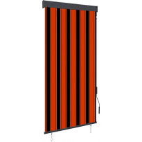 Ulkorullaverho 100x250 cm oranssi ja ruskea