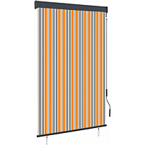 Ulkorullaverho 120x250 cm keltainen ja sininen