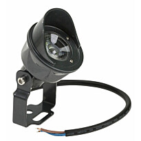Spottivalaisin Spectrum Flori Spot 25° 24V 3000K IP65 musta, eri kokoja