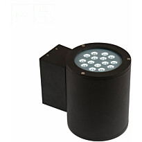 Ulkoseinävalaisin Spectrum Torre 2x15LED Cree 15° 30W IP44 6000K 252x200x175mm musta