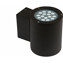 Ulkoseinävalaisin Spectrum Torre 2x15LED Cree 15° 30W IP44 6000K 252x200x175mm musta