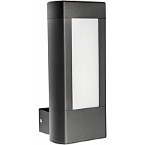 Ulkoseinävalaisin Spectrum Torre LED 10W IP54 3000K harmaa