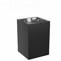 Ulkoseinävalaisin Spectrum Torre 9W CCT IP54 99x78x117mm neliö musta