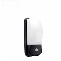 Liiketunnistinvalaisin Spectrum Enigo 20W 4000K IP54 PIR 300x150x86mm musta