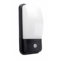 Liiketunnistinvalaisin Spectrum Enigo 20W 4000K IP54 PIR 300x150x86mm musta